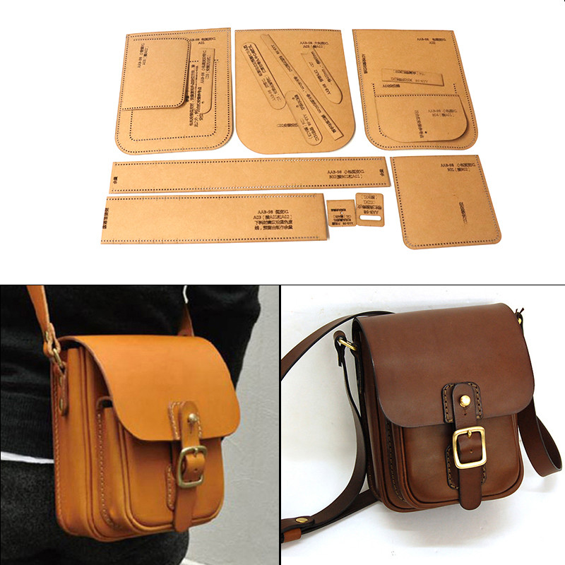 Leatherwork Templates - Pochoir de découpe en papier kraft