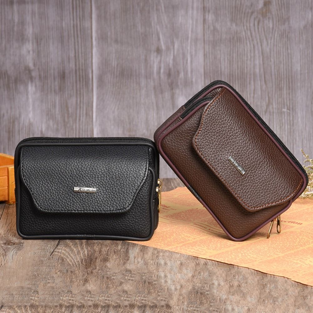 Leatherwork Belt - Sac banane décontracté en cuir PU