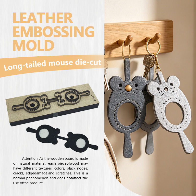 Leatherwork Templates - Gabarit de découpe en cuir DIY,