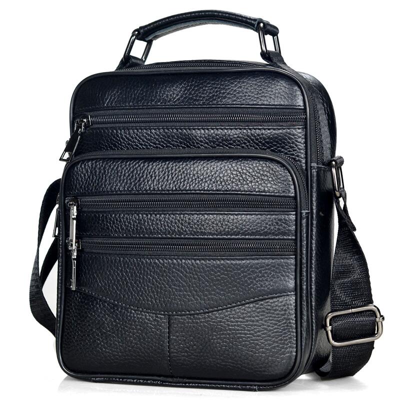 Leather Work Bag Men - Sacs à main en cuir véritable