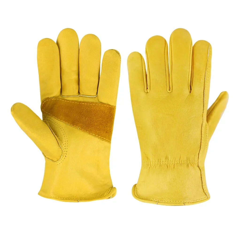 Leatherwork Workshop - Gants de travail en cuir antidérapants