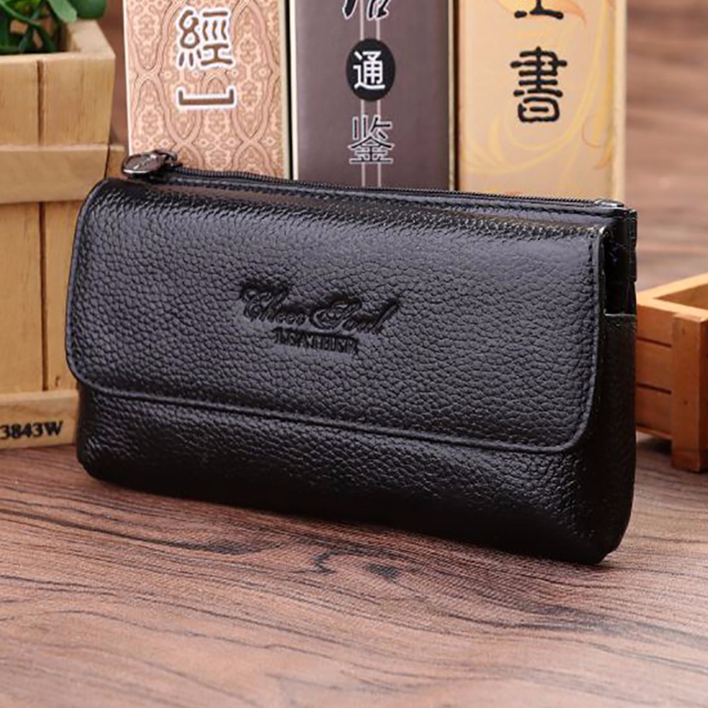 Leatherwork Belt - Sac banane en cuir de vachette