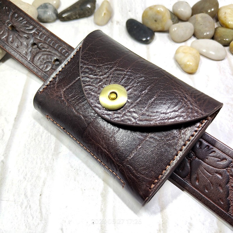 Leatherwork Belt - Blongk-Mini sac de taille en cuir