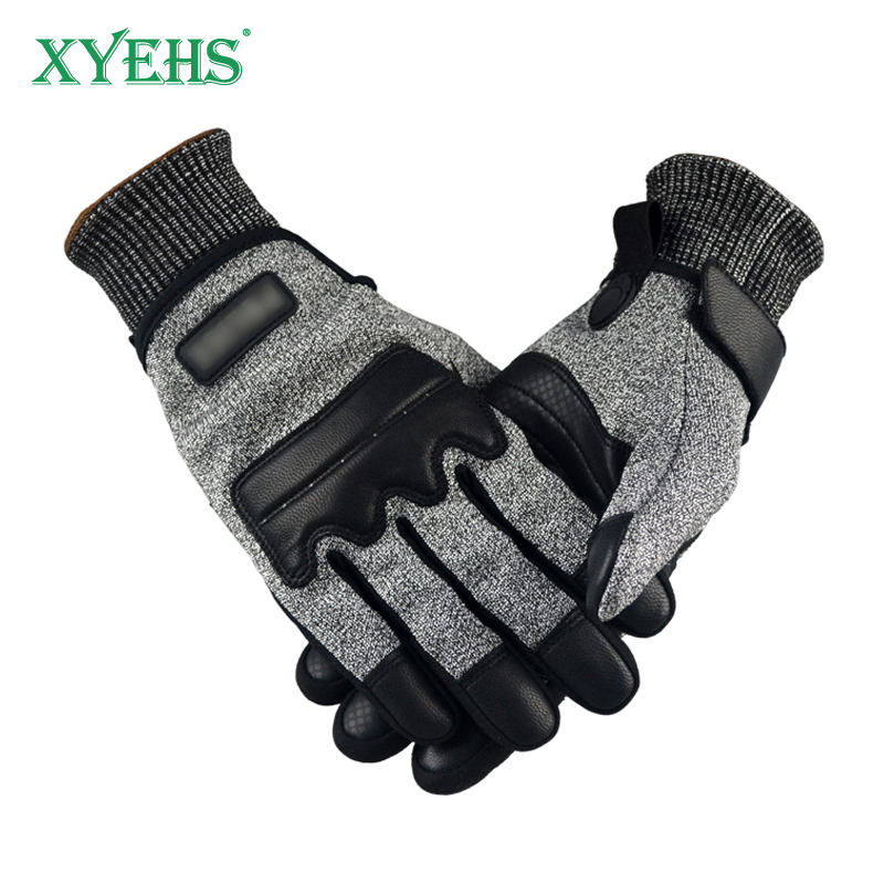 XYEHS Gants tactiques anti-cou - Leatherworking Leveling avis et prix