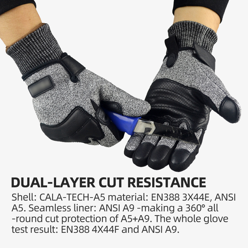 XYEHS Gants tactiques anti-cou - Leatherworking Leveling avis et prix