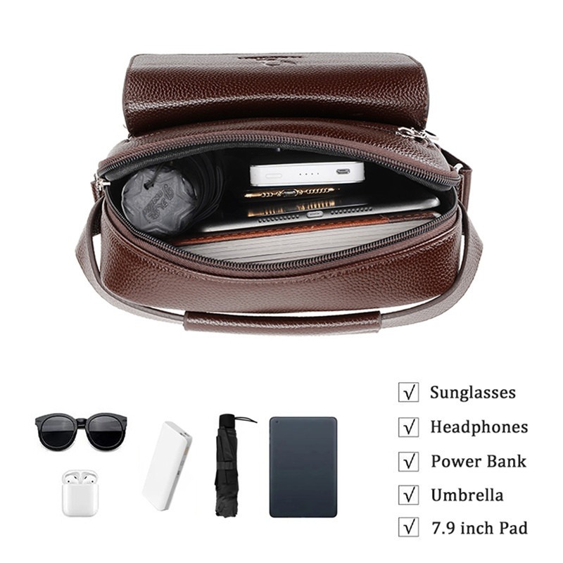 Haute qualité hommes sac à ban - Leather Work Bag Men avis et prix