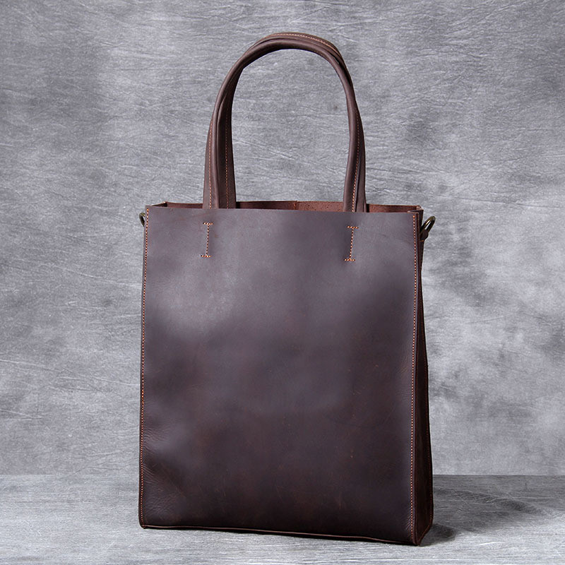 Sac fourre-tout Vintage en cui - Leatherwork Workshop avis et prix