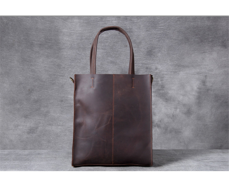 Sac fourre-tout Vintage en cui - Leatherwork Workshop avis et prix