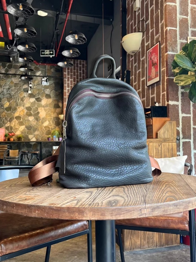 Sac à dos décontracté en peau  - Leather Work Bag Men avis et prix