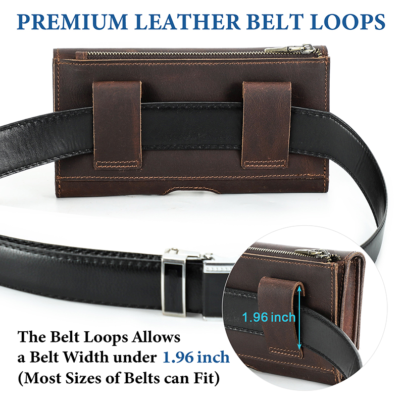 Sac de taille en cuir de vache - Leatherwork Belt avis et prix