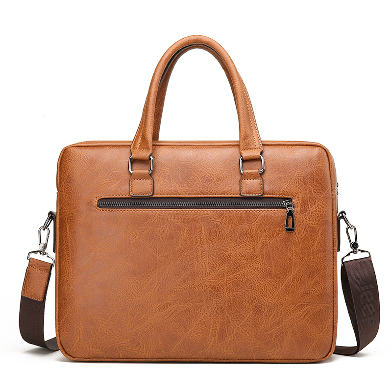 Marque de luxe homme mallette  - Leather Work Bag Men avis et prix