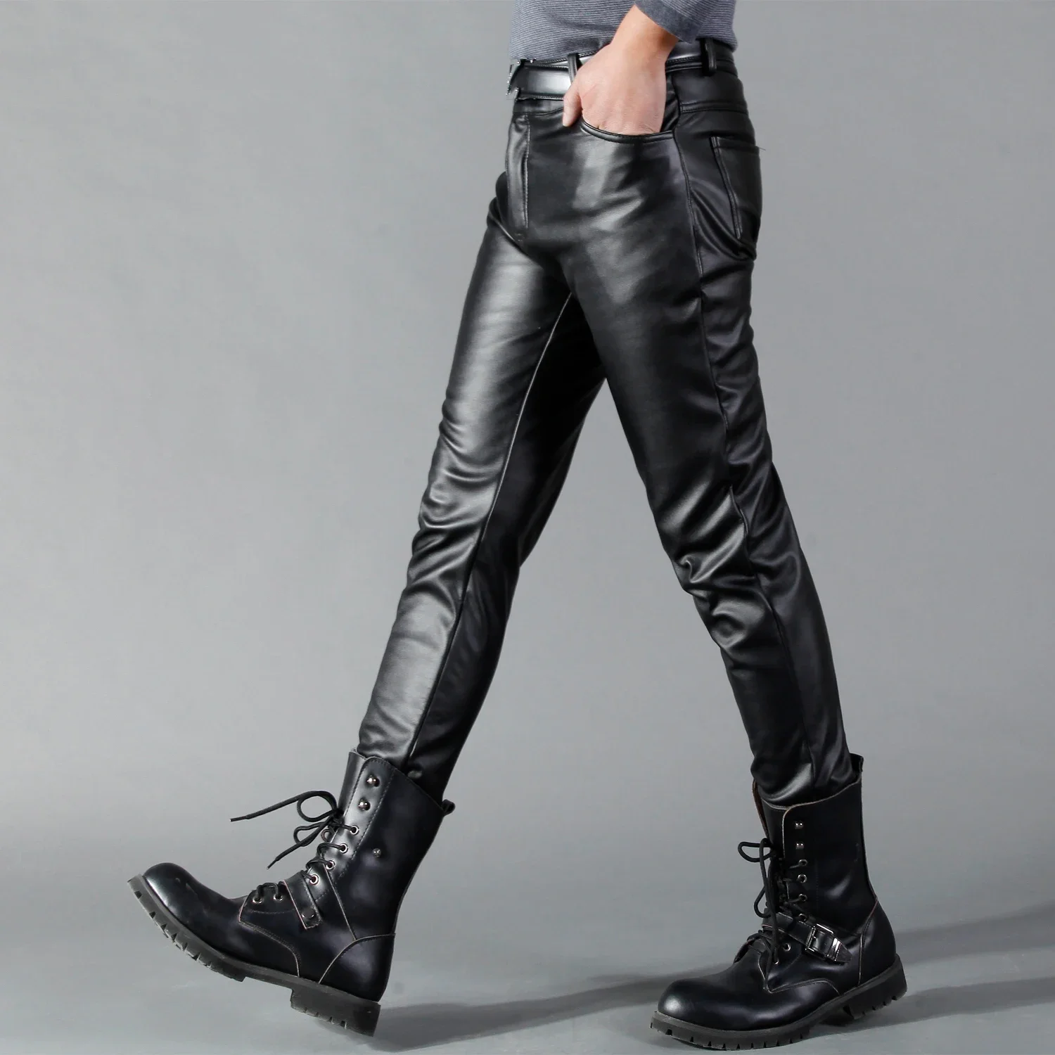 Pantalon en cuir pour hommes,  - Leather Work Pants avis et prix