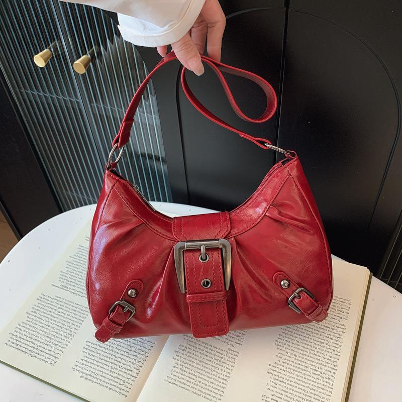Sac à bandoulière plissé en cu - Leatherwork Workshop avis et prix