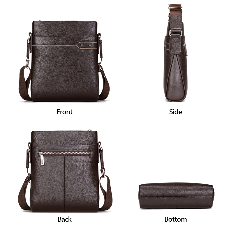 LAORENTOU hommes en cuir vérit - Leather Work Bag Men avis et prix