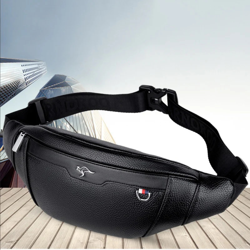 Sac banane en cuir multifoncti - Leather Work Bag Men avis et prix