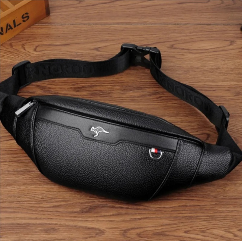 Sac banane en cuir multifoncti - Leather Work Bag Men avis et prix