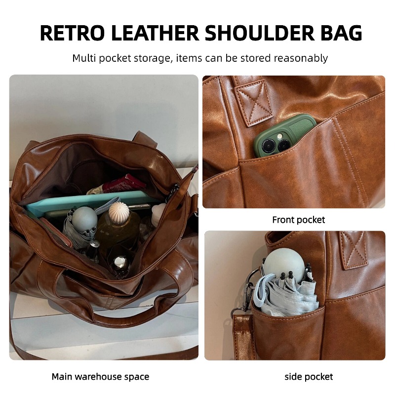Sac à main rétro en cuir soupl - Leatherwork Workshop avis et prix