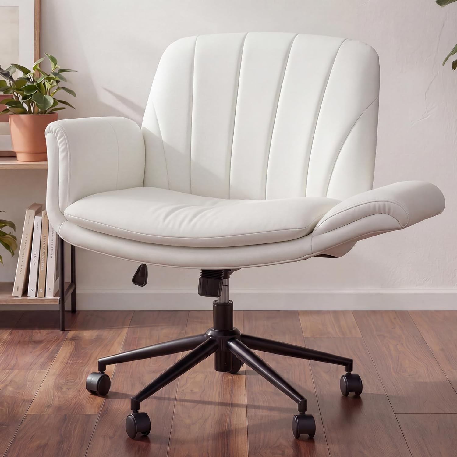 Chaise pivotante à roulettes e - Leatherworking Leveling avis et prix