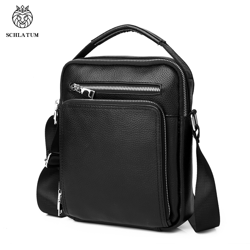 SCHLATUM-Sac à bandoulière en  - Leather Work Bag Men avis et prix