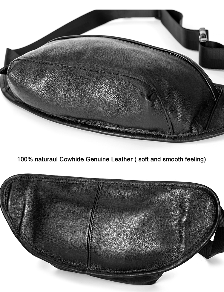 Nouveau sac banane homme en cu - Leatherwork Belt avis et prix
