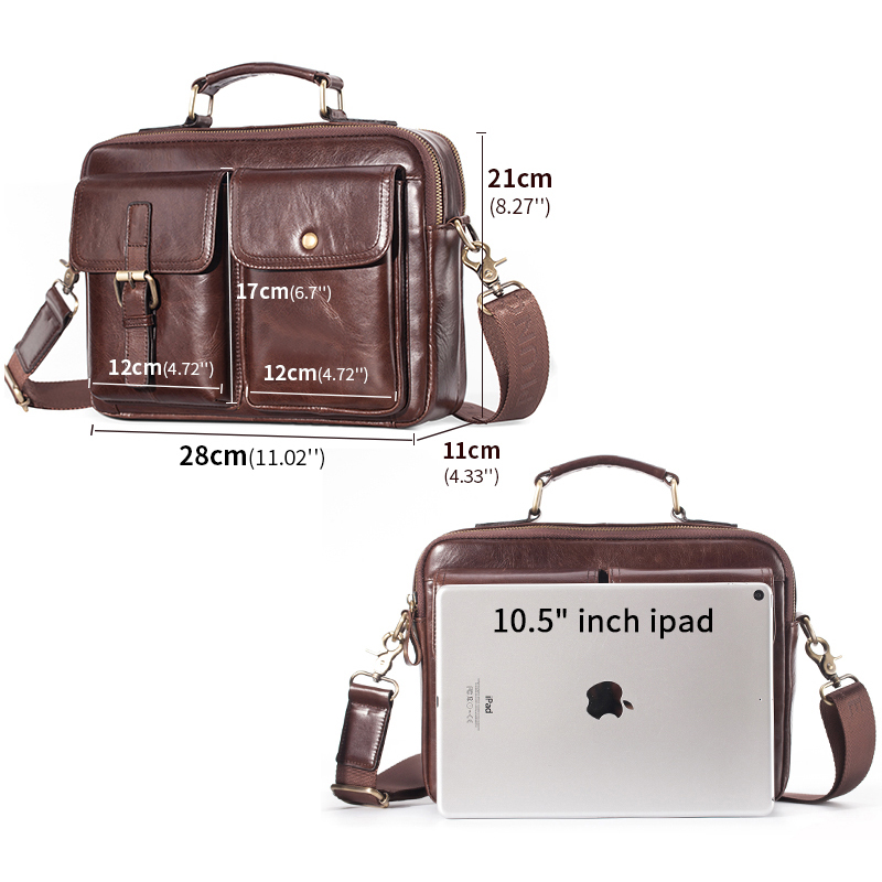 Tout nouveau sac de messager e - Leather Work Bag Men avis et prix