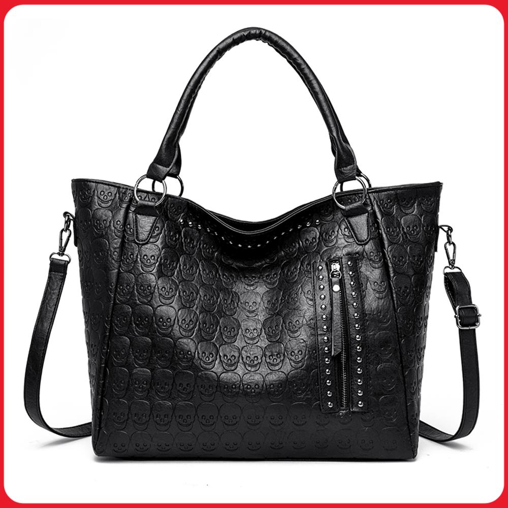 Sac bandoulière Punk Skull en  - Leatherwork Workshop avis et prix