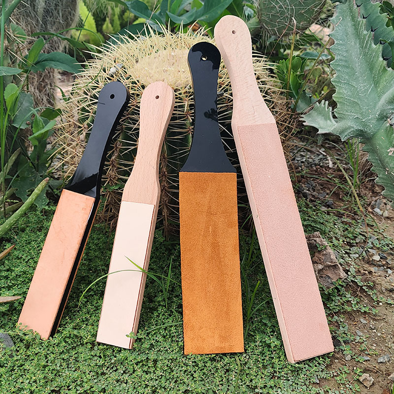 Cuir de vache naturel aiguiser - Leatherwork Knives avis et prix