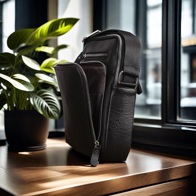 Sac à main pour homme en cuir  - Leather Work Bag Men avis et prix