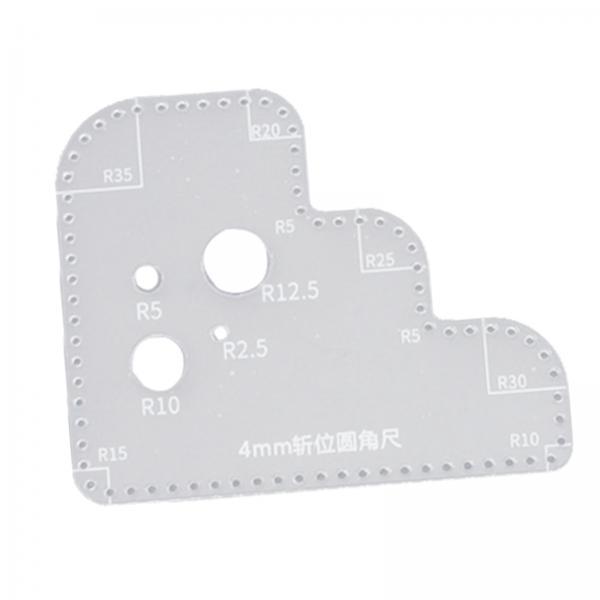 Gabarit en acrylique pour trav - Leatherwork Templates avis et prix