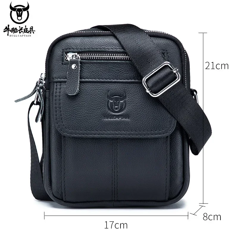 Bullcaptain-Sac en cuir de vac - Leather Work Bag Men avis et prix